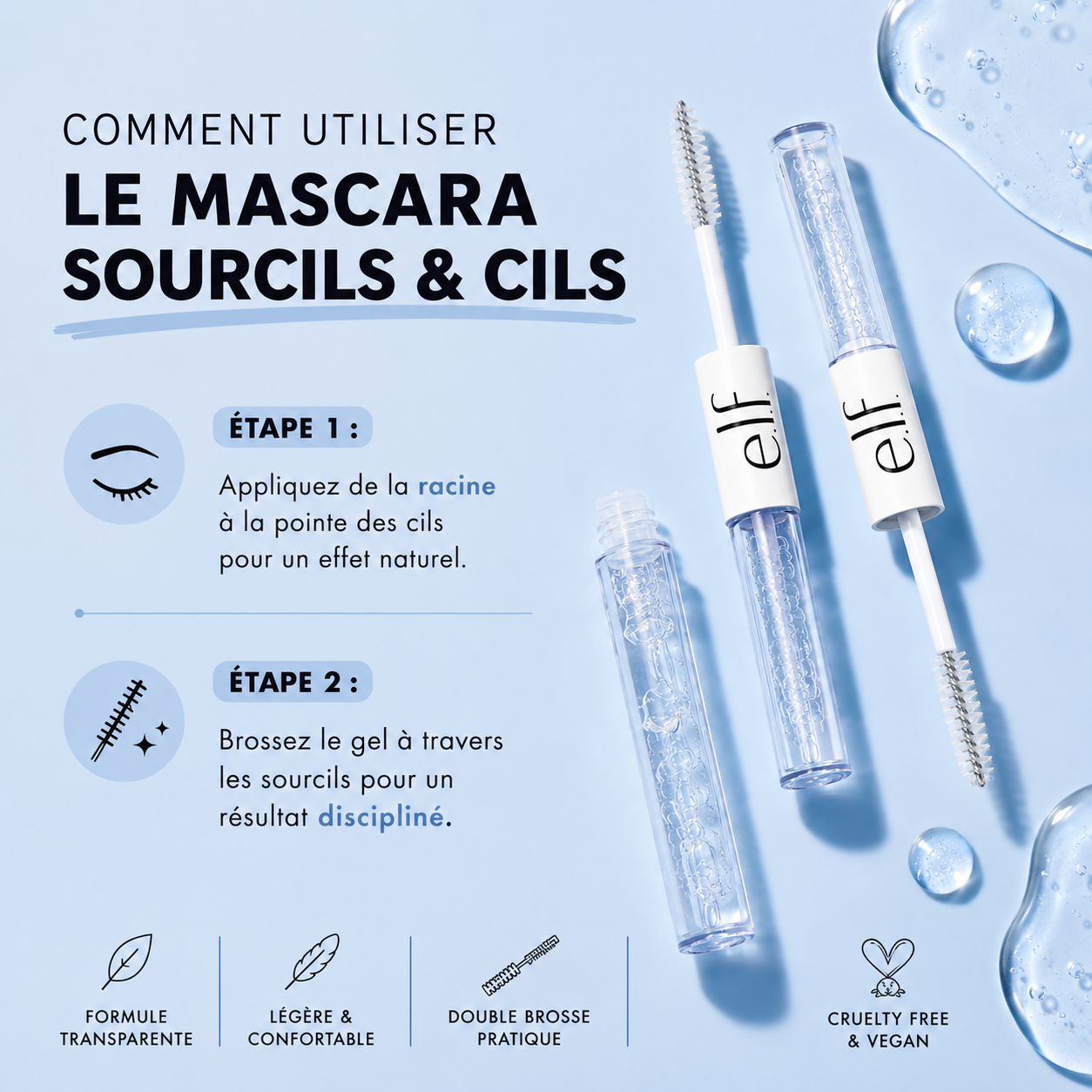 le mascara - double action sourcils & cil